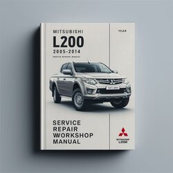 2005-2014 Mitsubishi K Series L200 Service Repair Workshop Manual PDF