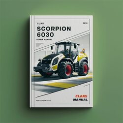 Claas Scorpion 6030 (400-01) Service Repair Workshop Manual PDF