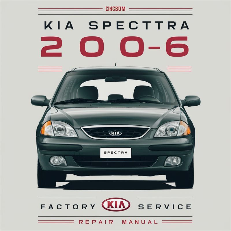 2006 Kia Spectra Service Repair Workshop Manual PDF