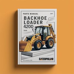Parts Backhoe Loader 420D Caterpillar Catalog PDF
