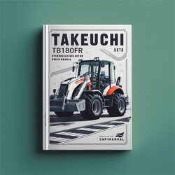 Takeuchi TB180FR Hydraulic Excavator Service Repair Workshop Manual PDF