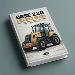 Case 220 CKS Excavator Operators Owner Instruction - Improved Service Repair Workshop Manual PDF