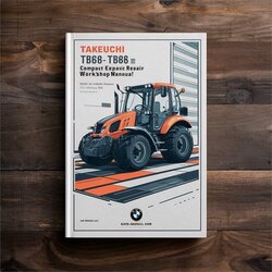 Takeuchi TB68 TB68-E Compact Excavator Service Repair Workshop Manual PDF