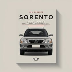 2003-2009 Kia Sorento Service Repair Workshop Manual PDF
