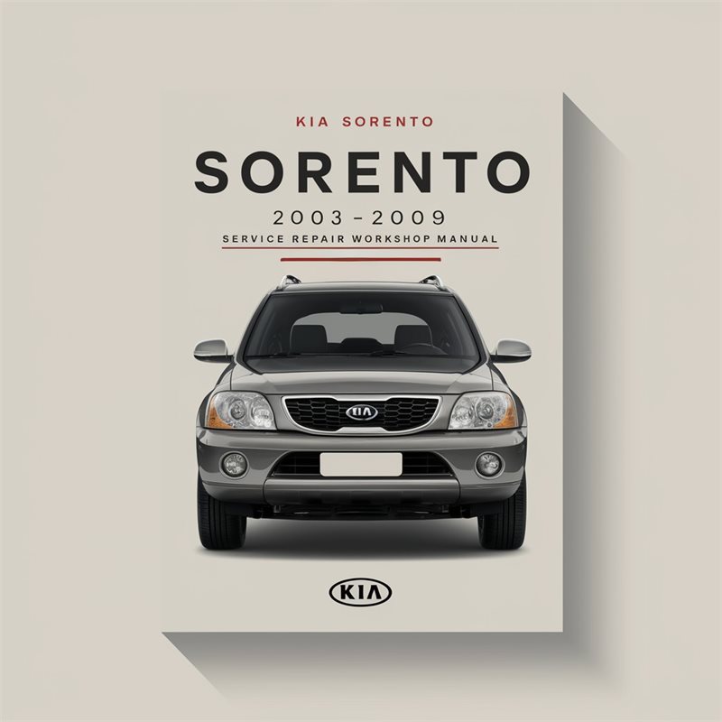 2003-2009 Kia Sorento Service Repair Workshop Manual PDF