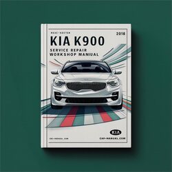 2016 Kia K900 Service Repair Workshop Manual PDF
