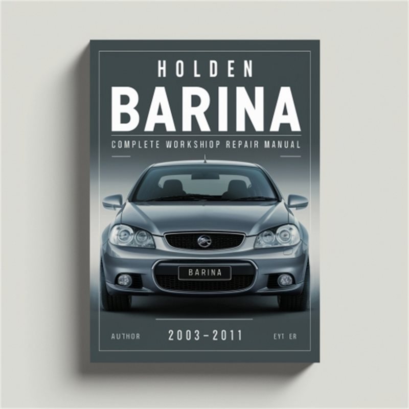 2002-2011 Holden Barina Service Repair Workshop Manual PDF
