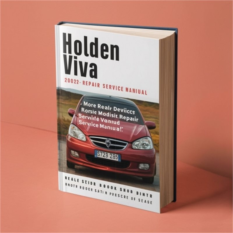 2002-2008 Holden Viva Service Repair Workshop Manual PDF