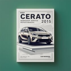 2015 Kia Cerato Service Repair Workshop Manual PDF