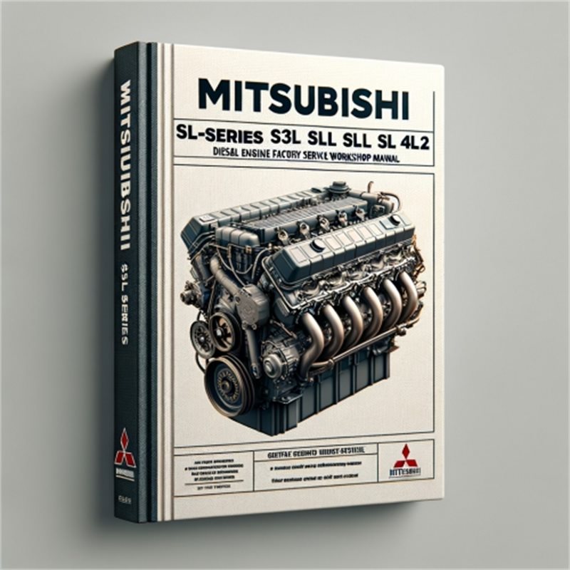 Crawler Tractors Mitsubishi Sl-series S3L S3l2 S4L S4l2 Diesel Engine - Improved Service Repair Workshop Manual PDF