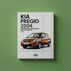 2004 Kia Pregio Service Repair Workshop Manual PDF