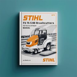 Stihl FS 75 80 85 Brushcutters Service Repair Workshop Manual PDF