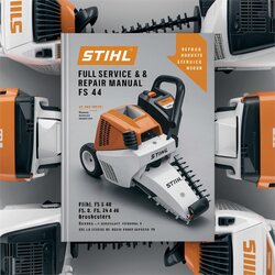 Stihl FS 36 40 44 Brushcutters Service Repair Workshop Manual PDF