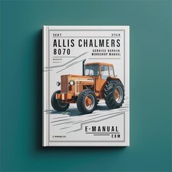 Allis Chalmers 8070 Service Repair Workshop Manual PDF