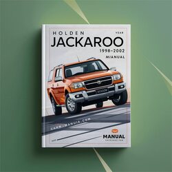 1998-2002 Holden Jackaroo Service Repair Workshop Manual PDF