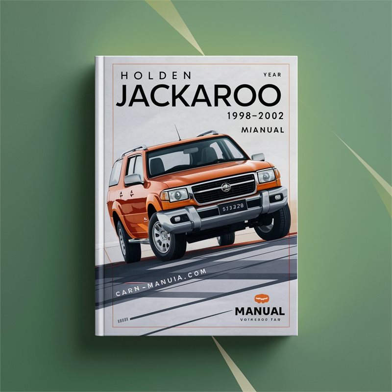 1998-2002 Holden Jackaroo Service Repair Workshop Manual PDF