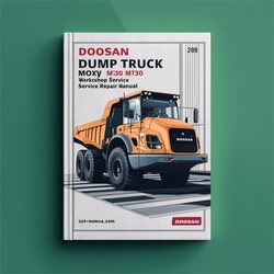 Moxy Doosan Articulated Dump Truck MT30 MT30S Service Repair Workshop Manual PDF