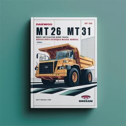 Moxy Daewoo Doosan MT25 MT26 MT31 Articulated Dump Truck - S/n 710655-710970 Parts Catalog PDF
