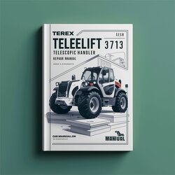 Terex Telelift 3713 Telescopic Handler Service Repair Workshop Manual PDF