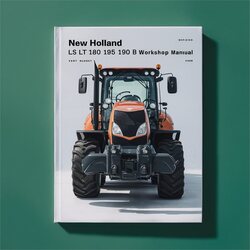 NEW Holland LS LT 180 185 190 B Loader Service Repair Workshop Manual PDF