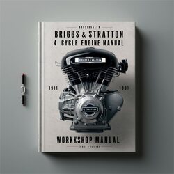 1981 Briggs And Stratton 4 Cycle Engine 1919 Service Repair Workshop Manual PDF