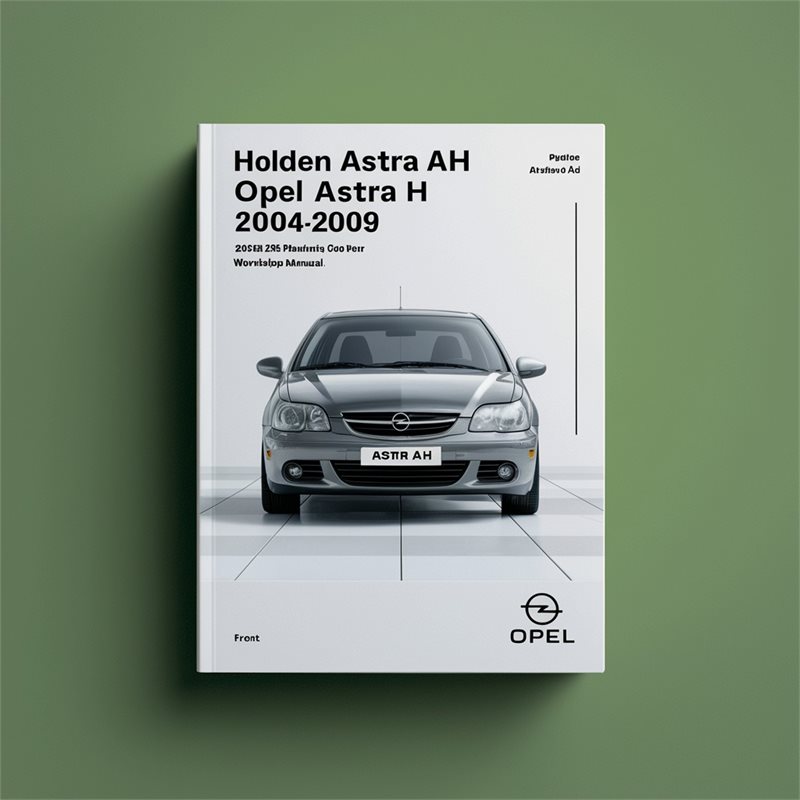 2004-2009 Holden Astra AH Opel H Service Repair Workshop Manual PDF