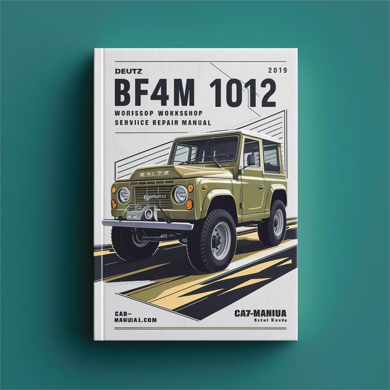 Deutz 1012 BF4M Engine Service Repair Workshop Manual PDF