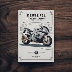 Deutz 912 F3L Engine Service Repair Workshop Manual PDF