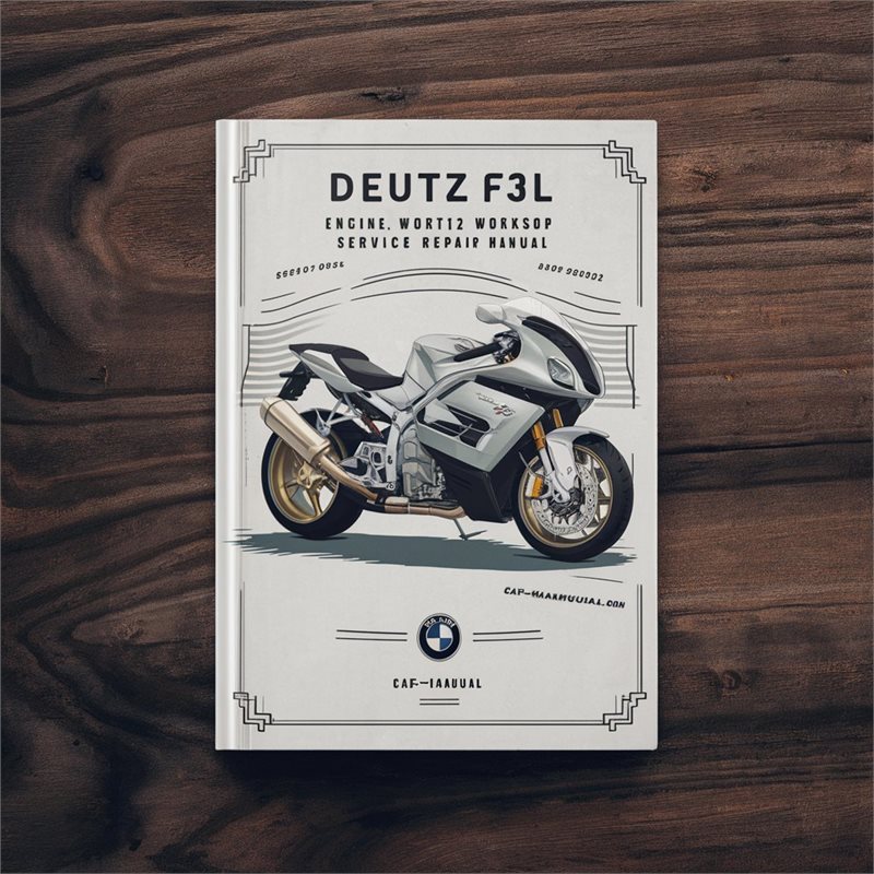 Deutz 912 F3L Engine Service Repair Workshop Manual PDF