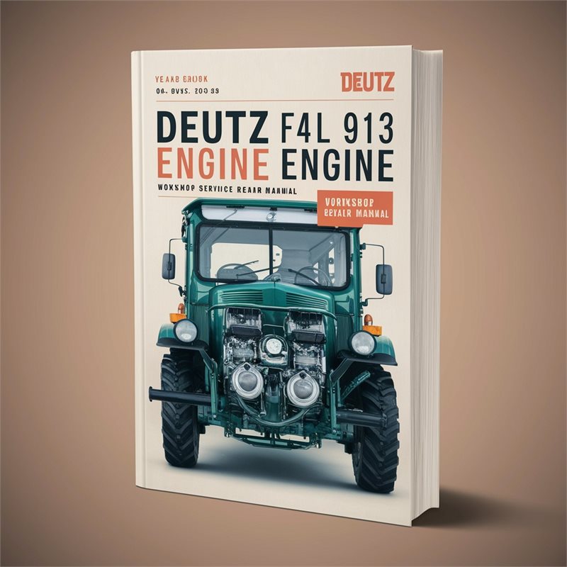 Deutz 913 F4L Engine Service Repair Workshop Manual PDF