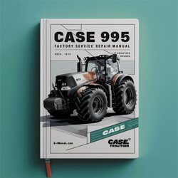 Case 995 Tractor Service Repair Workshop Manual PDF