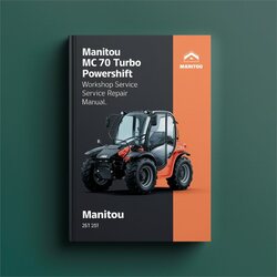 Manitou MC 70 T Turbo Powershift Service Repair Workshop Manual PDF