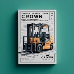 Crown SC3000 Series Forklift Service Repair Workshop Manual PDF