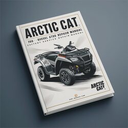 2010 Arctic CAT 700 Diesel ATV Service Repair Workshop Manual PDF