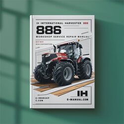 IH International Harvester 886 Service Repair Workshop Manual PDF