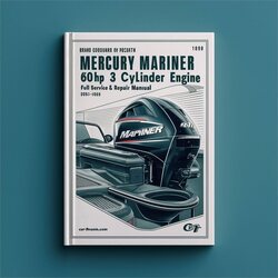 1985-1989 Mercury Mariner 60HP 3 Cylinder Outboard Engine Service Repair Workshop Manual PDF