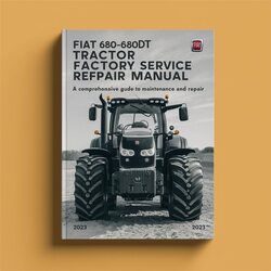 Fiat 680-680DT Tractor Service Repair Workshop Manual PDF