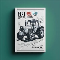 Fiat 480 500 540 640 DT Tractor Service Repair Workshop Manual PDF