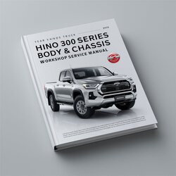 Hino 300 Series Truck Body Chassis Service Repair Workshop Manual PDF