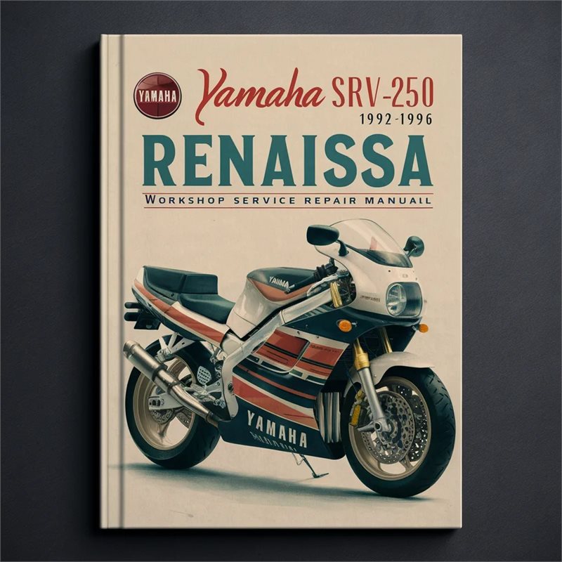 1992-1996 Yamaha SRV250 Renaissa Service Repair Workshop Manual PDF