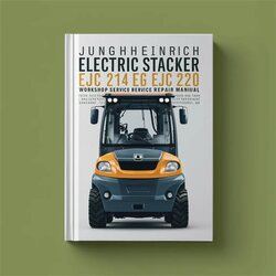 2005 Jungheinrich Electric Stacker EJC 212 214 216 220 (12. .08) Service Repair Workshop Manual PDF
