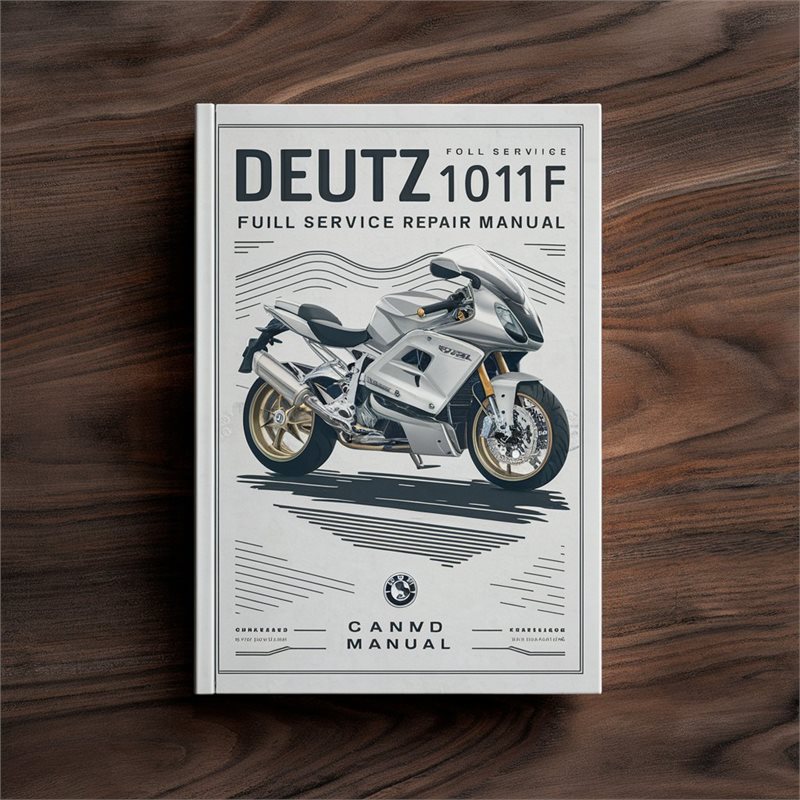 Deutz 1011 F 1011F Engine Service Repair Workshop Manual PDF