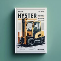 Hyster H2.00dx H2.500dx H3.00dx (A466) Mast Parts Catalog PDF