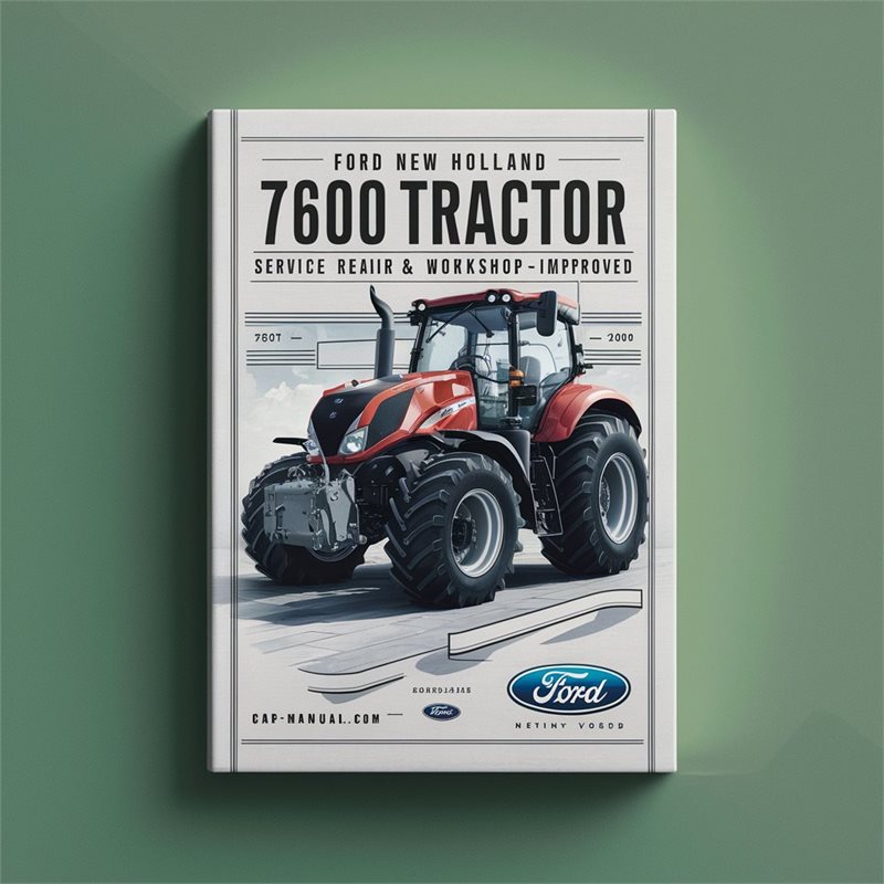 Ford New Holland 7600 Tractor -6- Volumes - Improved Service Repair Workshop Manual PDF