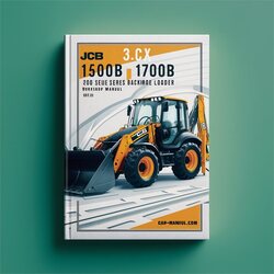 JCB 3CX 1400B 1550B 1700B 200 Series Backhoe Loader Service Repair Workshop Manual PDF