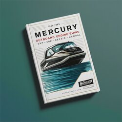 1965-1989 Mercury Outboard Engine 2HP-40HP Service Repair Workshop Manual PDF