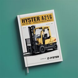 Hyster A216 (j40xm2 J50xm2 J60xm2) Forklift Service Repair Workshop Manual PDF