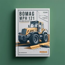 Bomag MPH 121 Soil Stabilizer Asphalt Recycler Hydraulic Service Repair Workshop Manual PDF