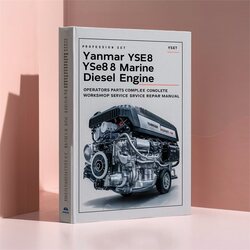 Isuzu Marine Yanmar YSE YSE8 YSE12 Diesel Engine: Operator's, Parts Service Repair Workshop Manual PDF