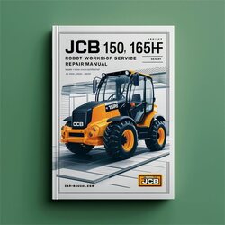 JCB 150 165 165HF Robot Service Repair Workshop Manual PDF
